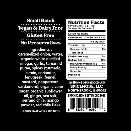 Spicemode Madras Curry Cooking Sauce Hot