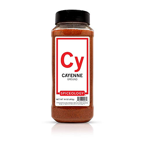 Cayenne Pepper Powder - Spiceology Ground Red Pepper - 16 Ounces