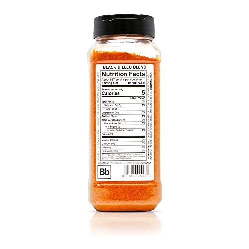 Spiceology - Black and Bleu Cajun BBQ Rub - Spicy Blackening Sea...