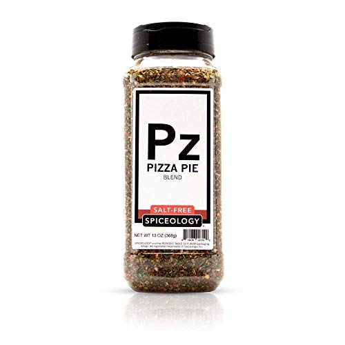 Spiceology - Pizza Pie Salt Free Seasoning - 13 Oz - Use On: Fre