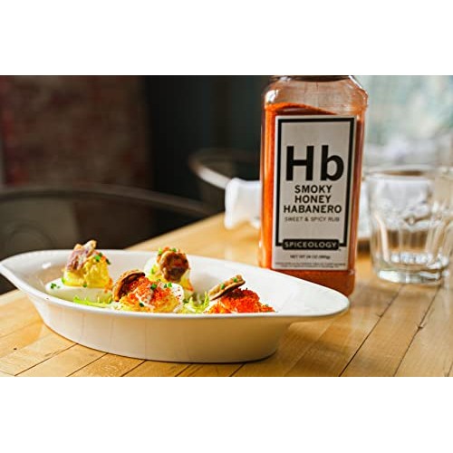 Spiceology - Smoky Honey Habanero - Use On: Ribs, Wings, Steak,