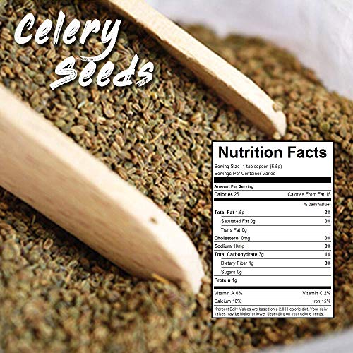 Spices Village Celery Seeds, Kosher Certified, All Natural Whole