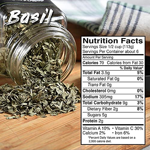 Spices Village Dried Basil, All Natural Fresh Basil Leaves, Kosh Spices Village Dried Basil, All Natural Fresh Basil Leaves, Kosh