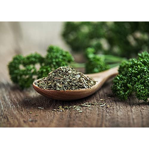 Spices Village Dried Parsley Flakes, Kosher Certified, Dry Flat