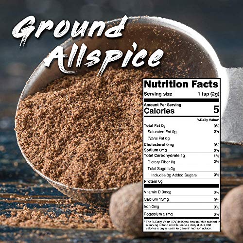 Spices Village Ground Allspice, Powdered From Fresh Whole Allspi Spices Village Ground Allspice, Powdered From Fresh Whole Allspi