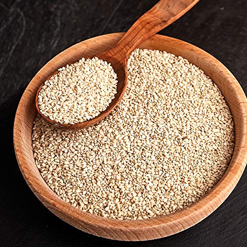 Spices Village Raw Sesame Seeds, White Seasame Seeds Bulk, Fresh
