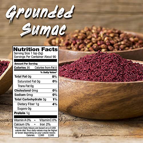 Spices Village Sumac Powder, Staghorn Ground Sumac Spice, Cured