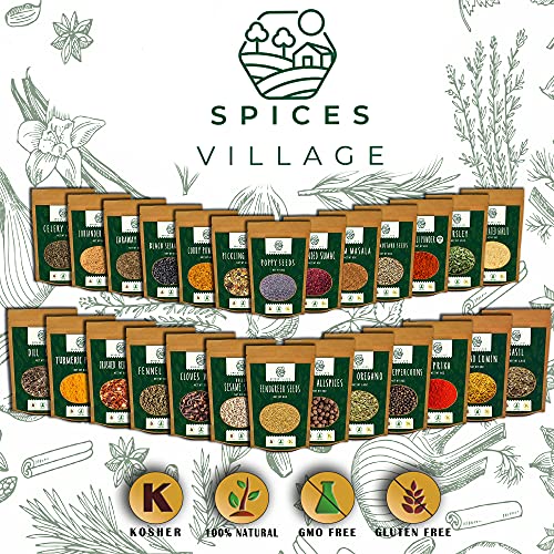 Spices Village Sumac Powder, Staghorn Ground Sumac Spice, Cured