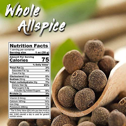 Spices Village Whole Allspice, Kosher, All Natural Fresh Dried S
