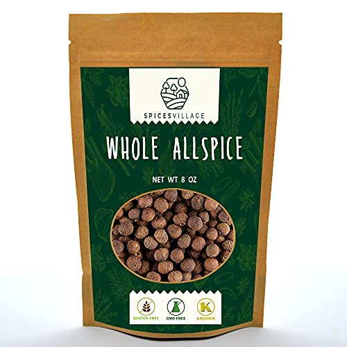 Spices Village Whole Allspice, Kosher, All Natural Fresh Dried S