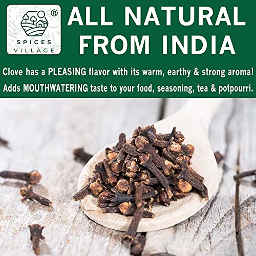 Spices Village Whole Cloves, Kosher Certified, All Natural Dried