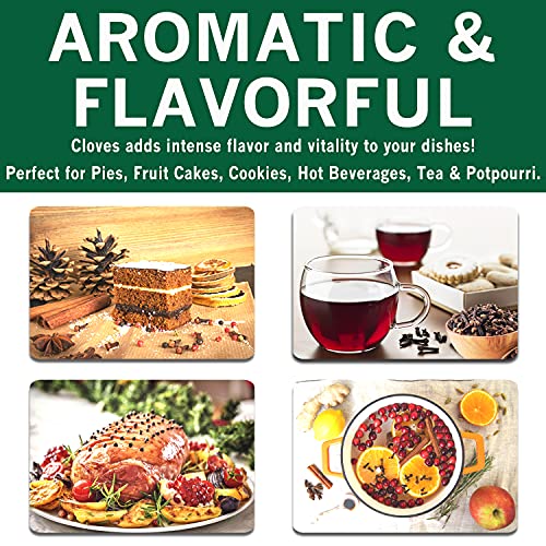 Spices Village Whole Cloves, Kosher Certified, All Natural Dried