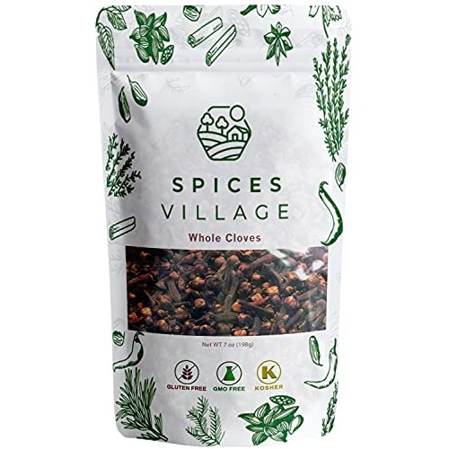 Spices Village Whole Cloves, Kosher Certified, All Natural Dried