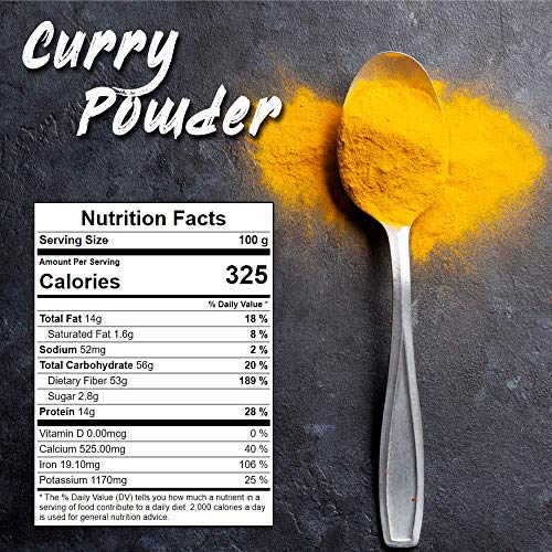 Spices Village Yellow Indian Curry Powder, Kosher Certified, Spi