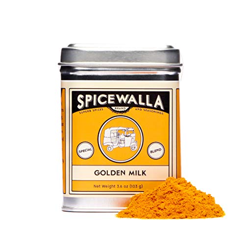 Spicewalla Golden Milk Powder 3.6 Oz - Cinnamon, Ginger, Turmeri