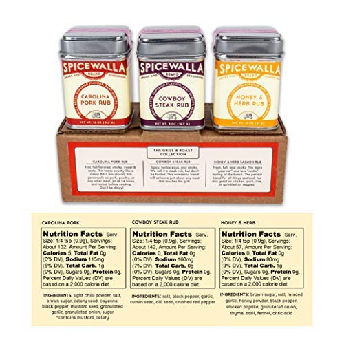 Spicewalla Grill Seasoning 3 Pack | Pork, Steak, Chicken &Amp; Veget