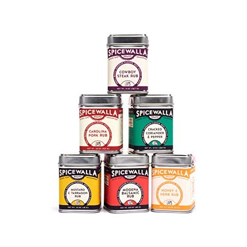Spicewalla Grill Seasoning 6 Pack | Seasonings And Rubs For Stea