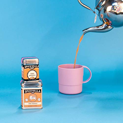 Spicewalla Masala Chai Spice 3.7 Oz | Tea, Latte, Coffee, | Powd