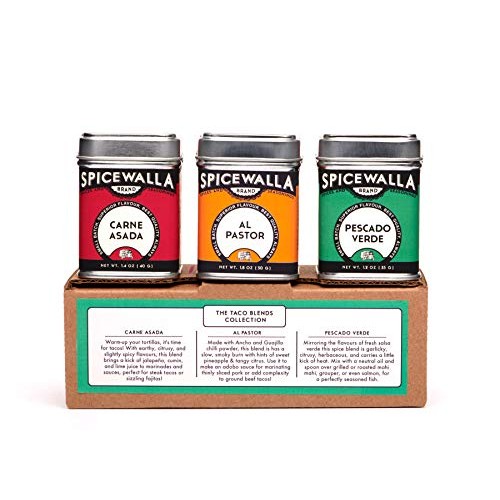 Spicewalla Taco Seasoning 3 Pack Collection | Carne Asada, Al Pa