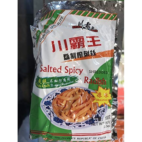 Spicy King Salted Spicy Shredded Radish Original Pickled - 6 P
