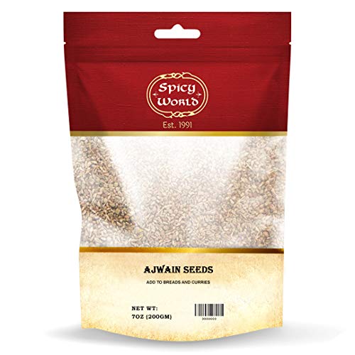 Ajwain Seeds Carom Seeds 7 Oz | Resealable Bag | Also Known As