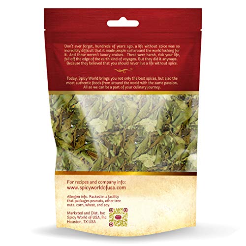 Dried Kaffir Lime Leaves 1 Oz - Essential Ingredient For Thai Cu