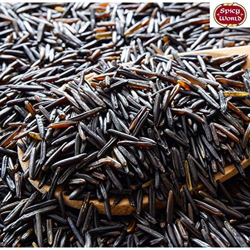 Minnesota Grown Black Wild Rice 24Oz Bag 1.5Lb - Premium Quali