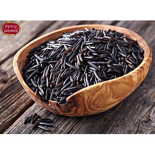 Minnesota Grown Black Wild Rice 24Oz Bag 1.5Lb - Premium Quali