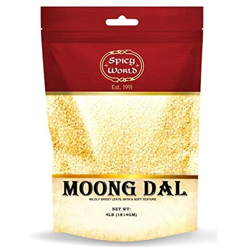Moong Dal 4 Lbs Mung Split Dry Beans ~ Indian Golden Lentils ~