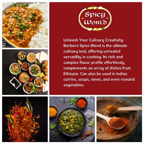 Spicy World Berbere Spice Blend | Authentic Ethiopian Seasoning ...