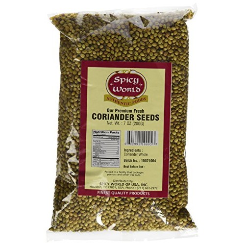 Spicy World Coriander Seeds 7 Ounce