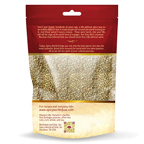 Spicy World Fennel Seeds Bag 14 Ounce