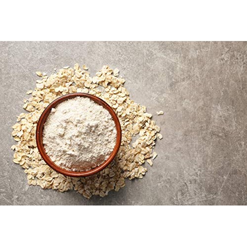 Spicy World Whole Grain Oat Flour 4 Pound Bag 64Oz - Non-Gmo,