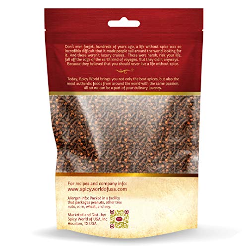 Whole Cloves 3.5 Oz Bag - Great For Foods, Tea, Pomander Balls,