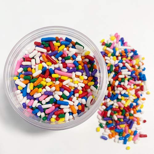 Colorful Cupcake Sprinkles | Edible Cake Decors, Toppings, Sandi