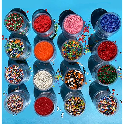 Halloween Sprinkles | Edible Cake Decors, Toppings, Sanding Suga