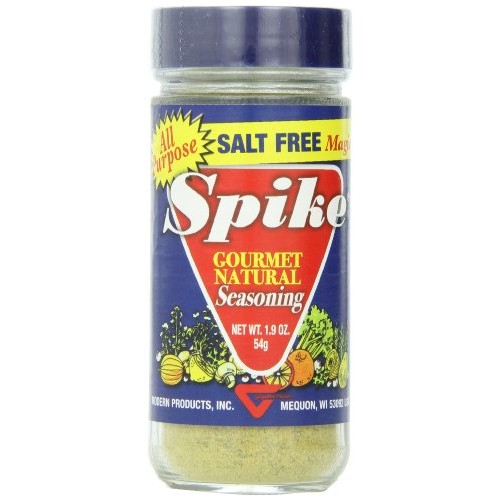 Spike Gourmet Natural Seasoning, Salt Free, 1.9 Ounce Pack Of 6