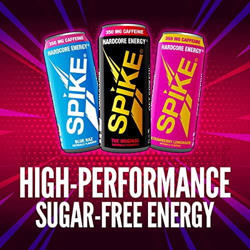 Spike Hardcore Energy Drink Original 16 Oz Pack Of 12