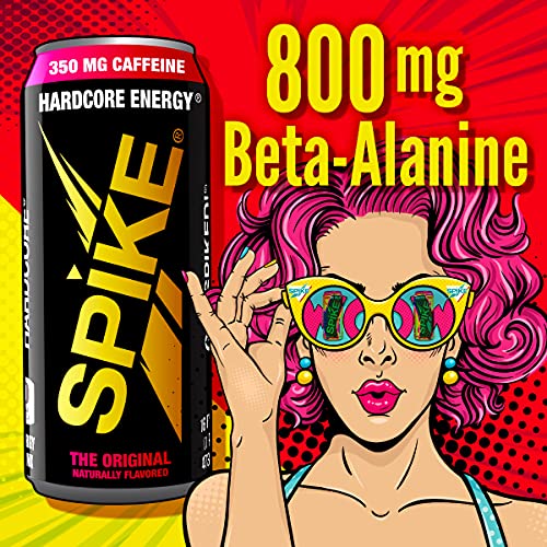 Spike Hardcore Energy Drink Original 16 Oz Pack Of 12