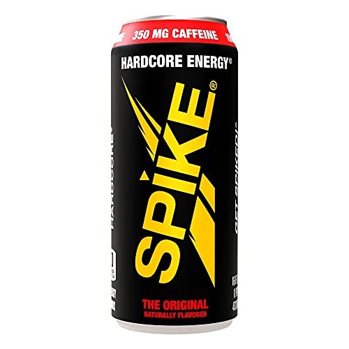 Spike Hardcore Energy Drink Original 16 Oz Pack Of 12