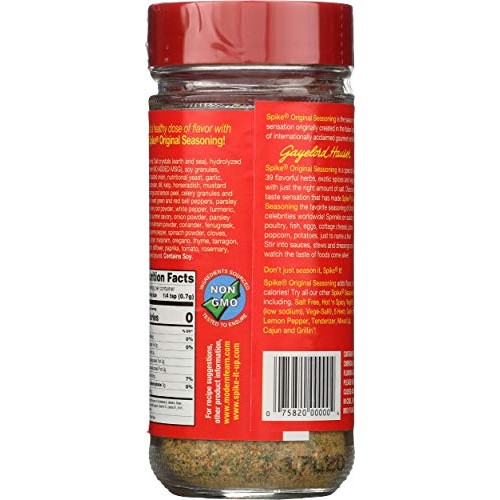 Spike Seasoning Gaylord Hauser 3 Oz Salt