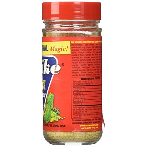 Spike Seasoning Gaylord Hauser 3 Oz Salt