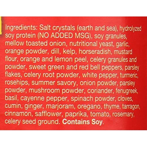 Spike Seasoning Gaylord Hauser 3 Oz Salt