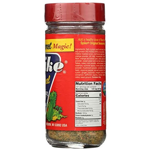 Spike Seasoning Gaylord Hauser 3 Oz Salt