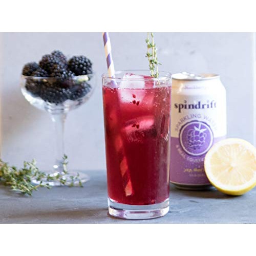 Spindrift Sparkling Water, 4 Flavor Berry Variety Pack, Made Wit