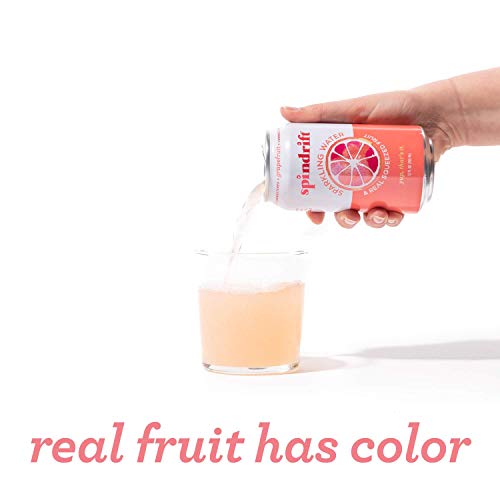Spindrift Sparkling Water, Grapefruit Flavored, Made With Real S