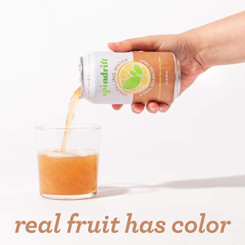 Spindrift Sparkling Water, Half Tea &Amp; Half Lemon Flavored, Made