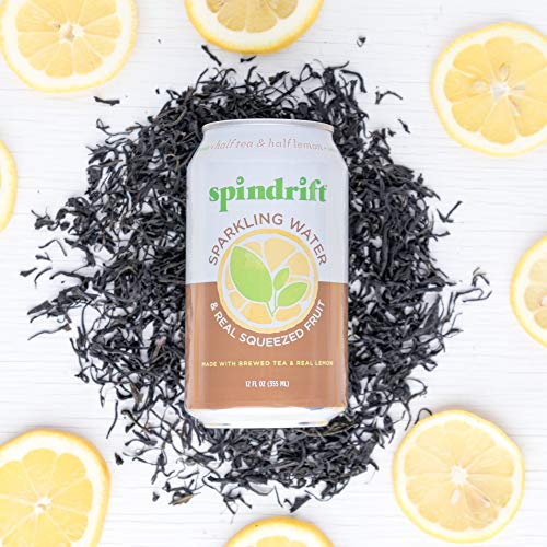 Spindrift Sparkling Water, Half Tea &Amp; Half Lemon Flavored, Made