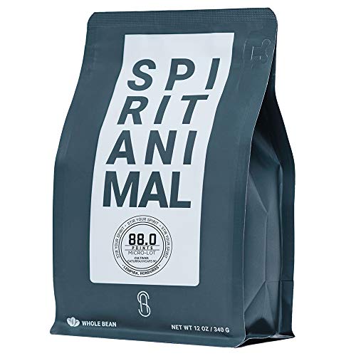 Spirit Animal Specialty Coffee, Cup Score: 88/100, Low Acid Catu