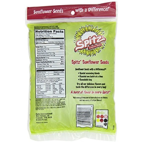 Spitz, Sunflower Seeds, Chili Lime Flavored, Big Bag, 6Oz Bag P Spitz, Sunflower Seeds, Chili Lime Flavored, Big Bag, 6Oz Bag P